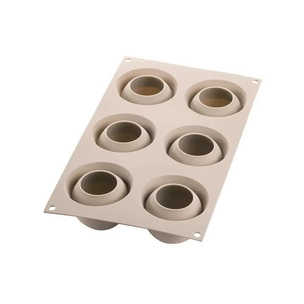 Kitchen utensils - ISPIRAZIONI DI FRUTTA - SILICONE MOULD N.6 ALBICOCCA ø62 H 52 MM - SILIKOMART S.R.L.