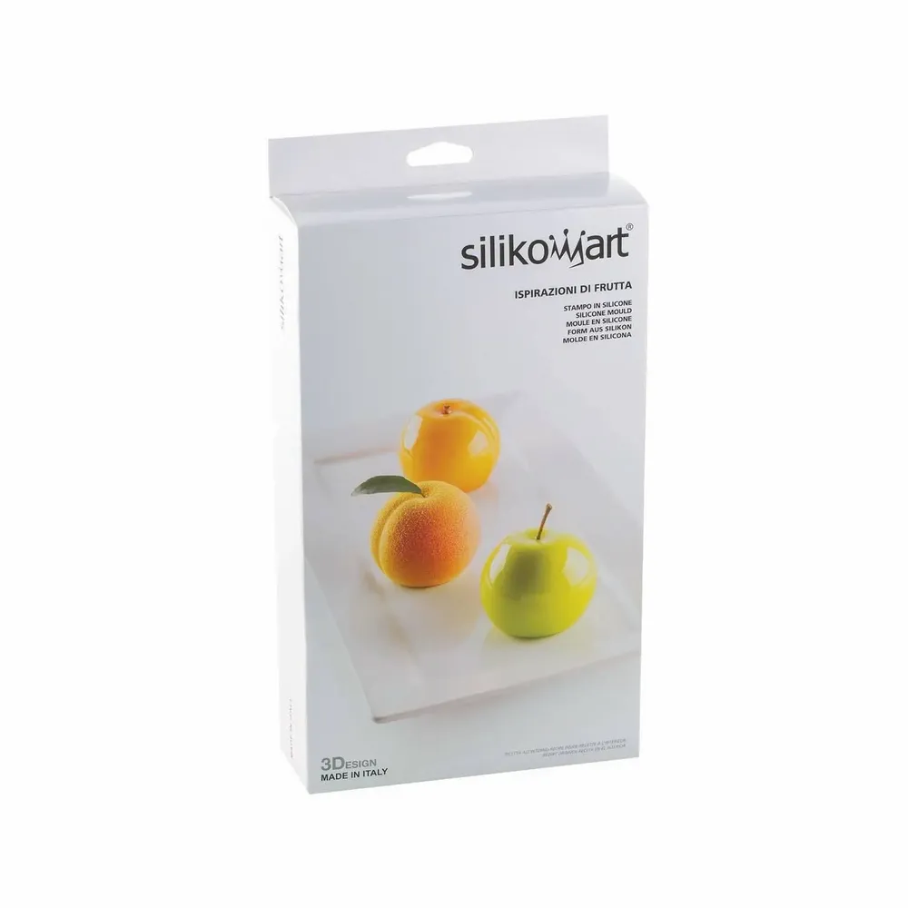 Kitchen utensils - ISPIRAZIONI DI FRUTTA - SILICONE MOULD N.6 ALBICOCCA ø62 H 52 MM - SILIKOMART S.R.L.