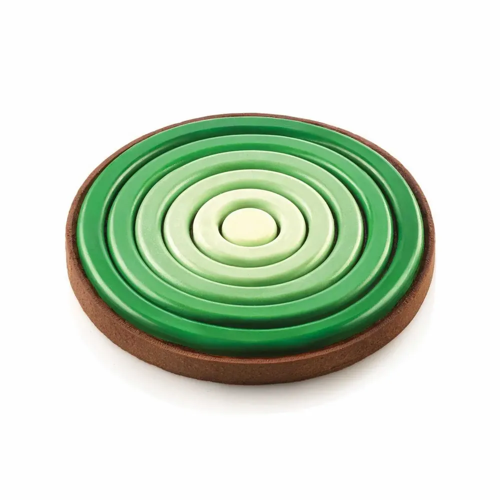 Kitchen utensils - TARTE RING ROUND ø210 H20 MM - MICROPERFORATED RING - SILIKOMART S.R.L.