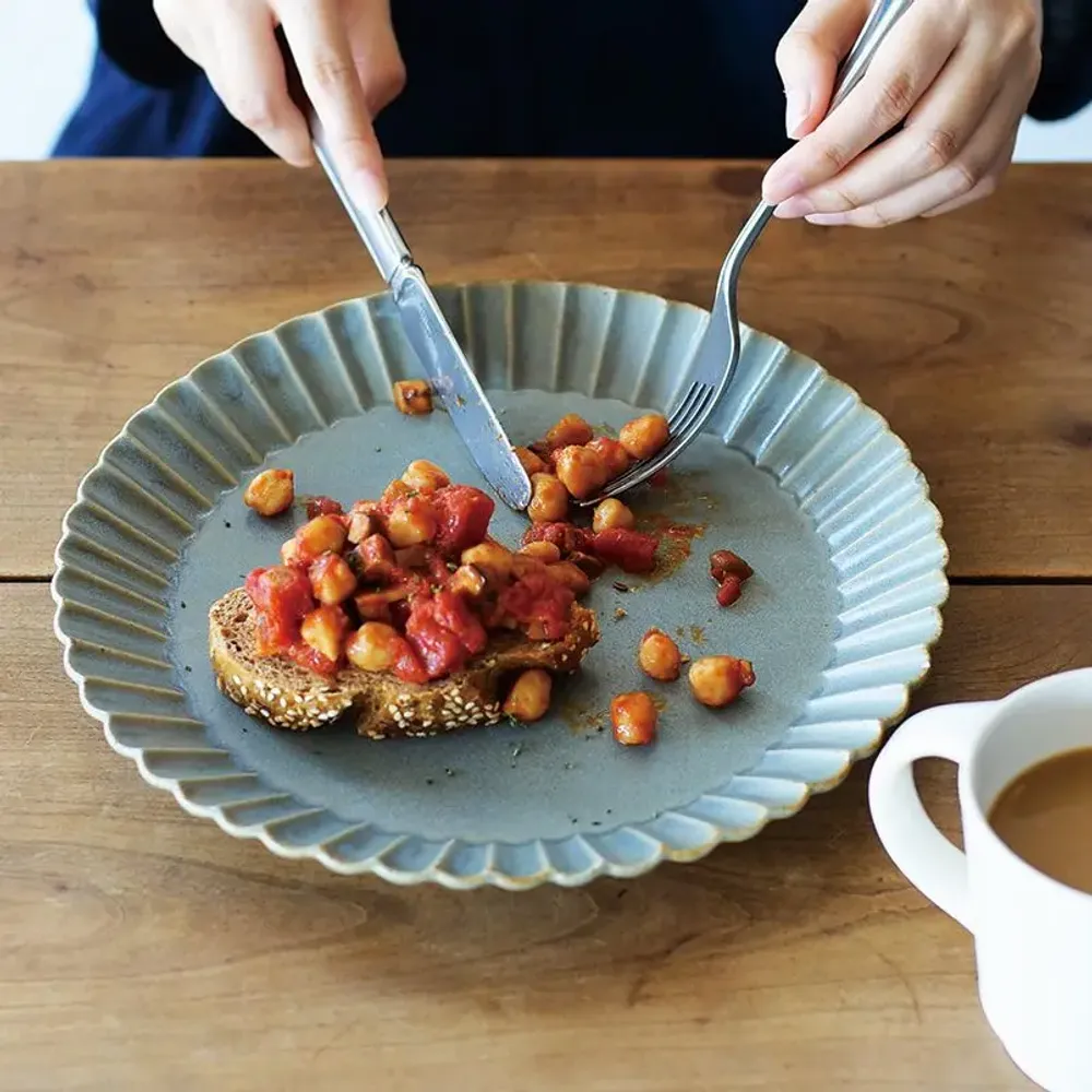 Everyday plates - Barbarie Plate - MARUMITSU POTERIE