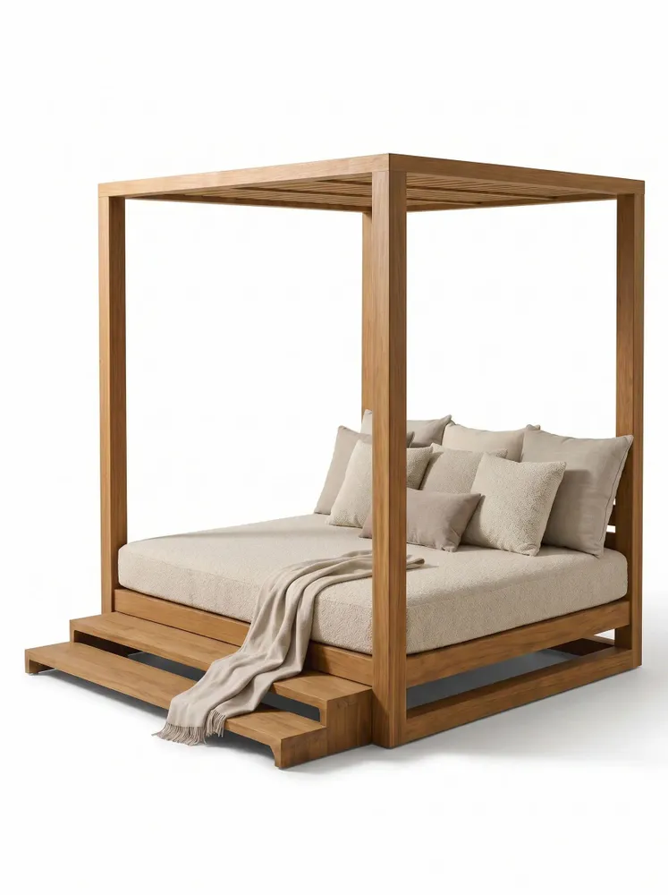 Deck chairs - Double bed - EMPREINTE DU TEMPS