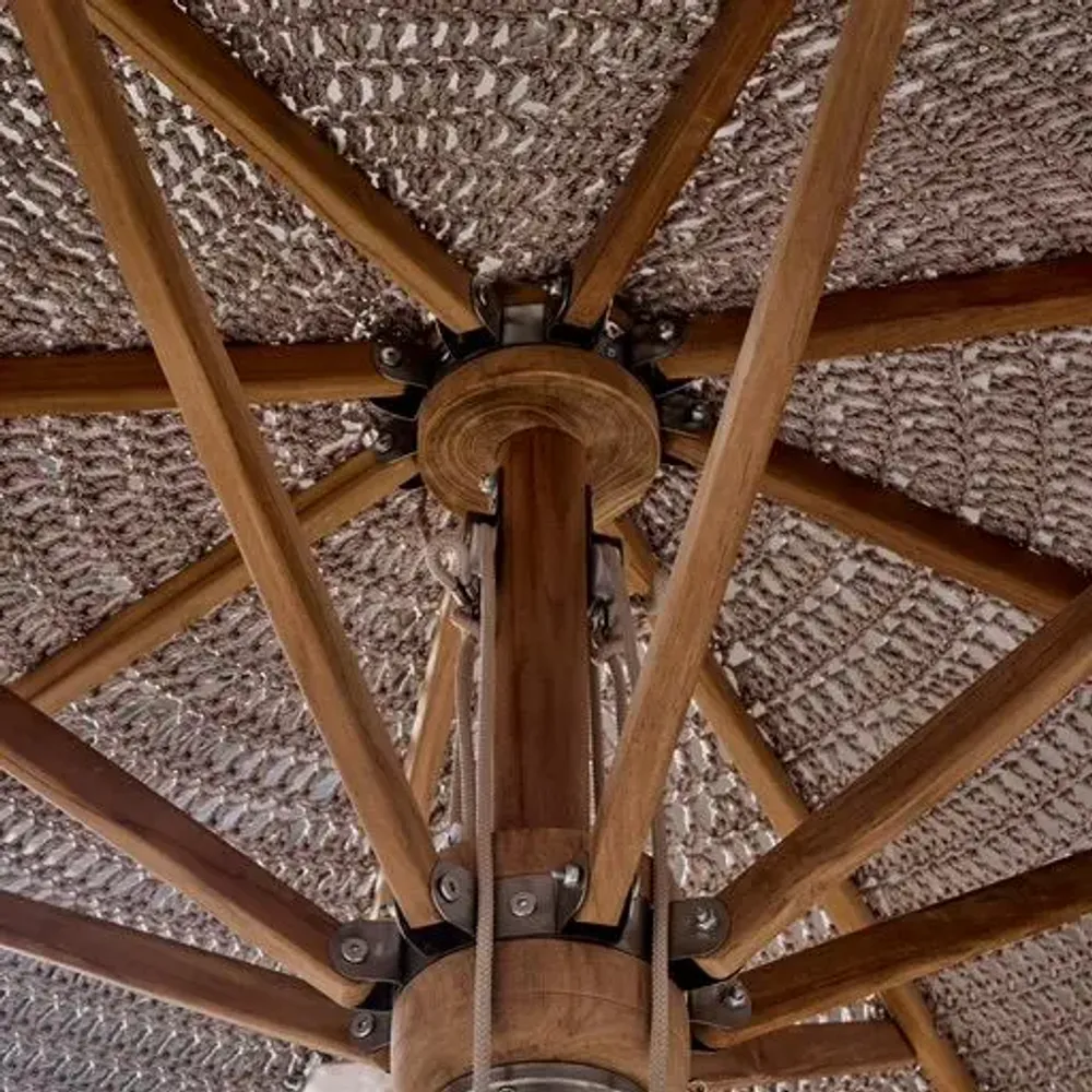 Parasols - Parasol Macra Beige - DESIGN TRIP