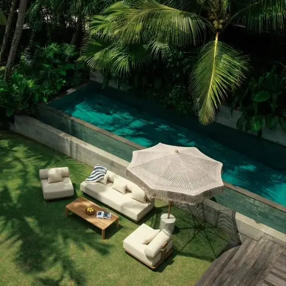 Parasols - Parasol Macra Beige - DESIGN TRIP