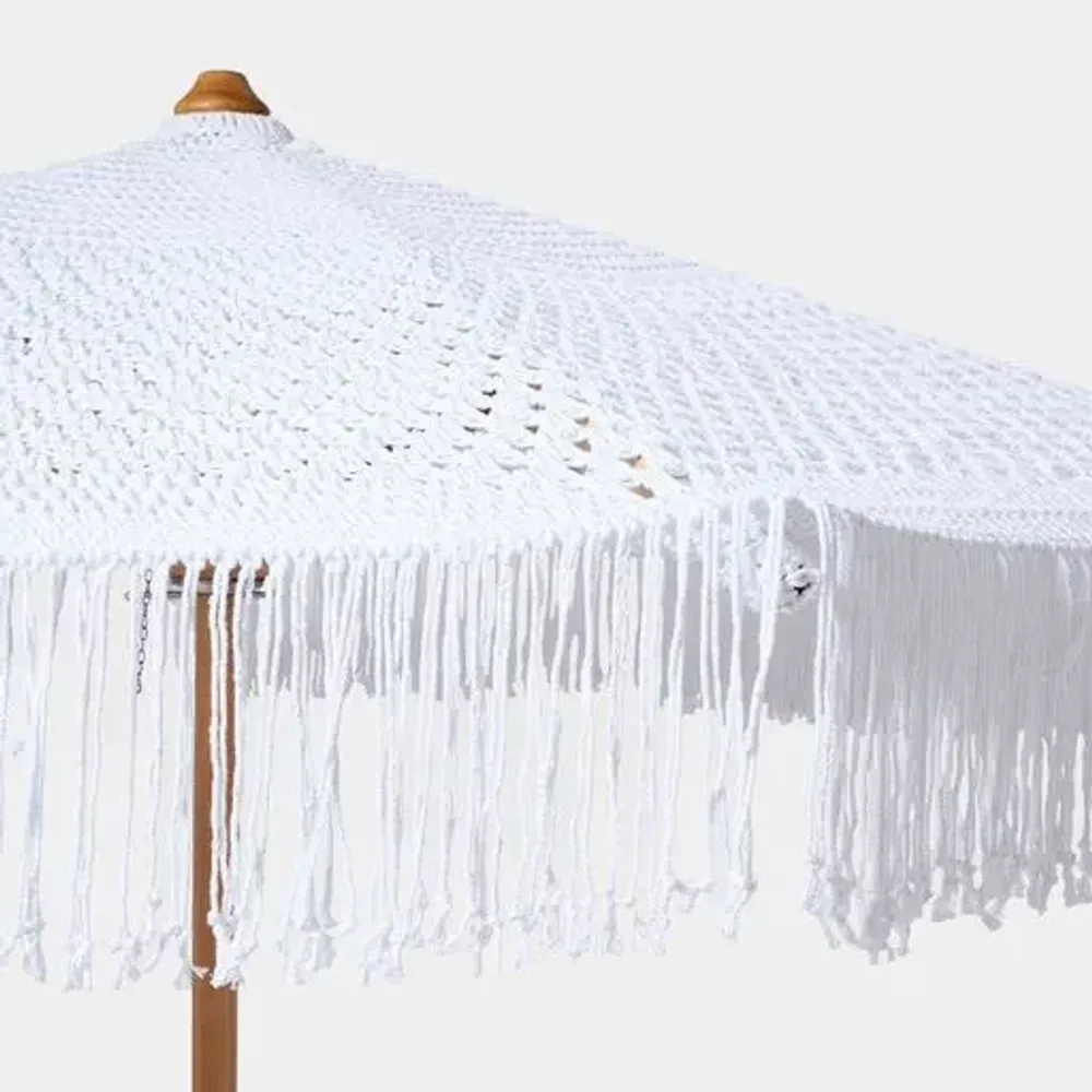 Parasols - Parasol Macra Blanc - DESIGN TRIP