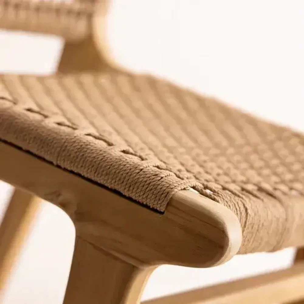 Tabourets - Punta - teck blanchi - DESIGN TRIP