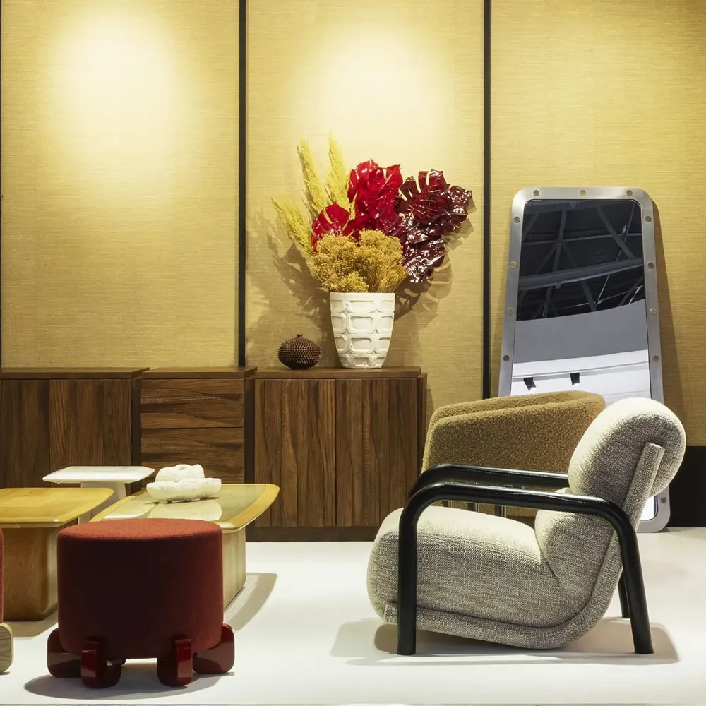 Lounge chairs for hospitalities & contracts - Ginga XL lounge Armchair in Solid Black Oak Structure, COM Option - DUISTT