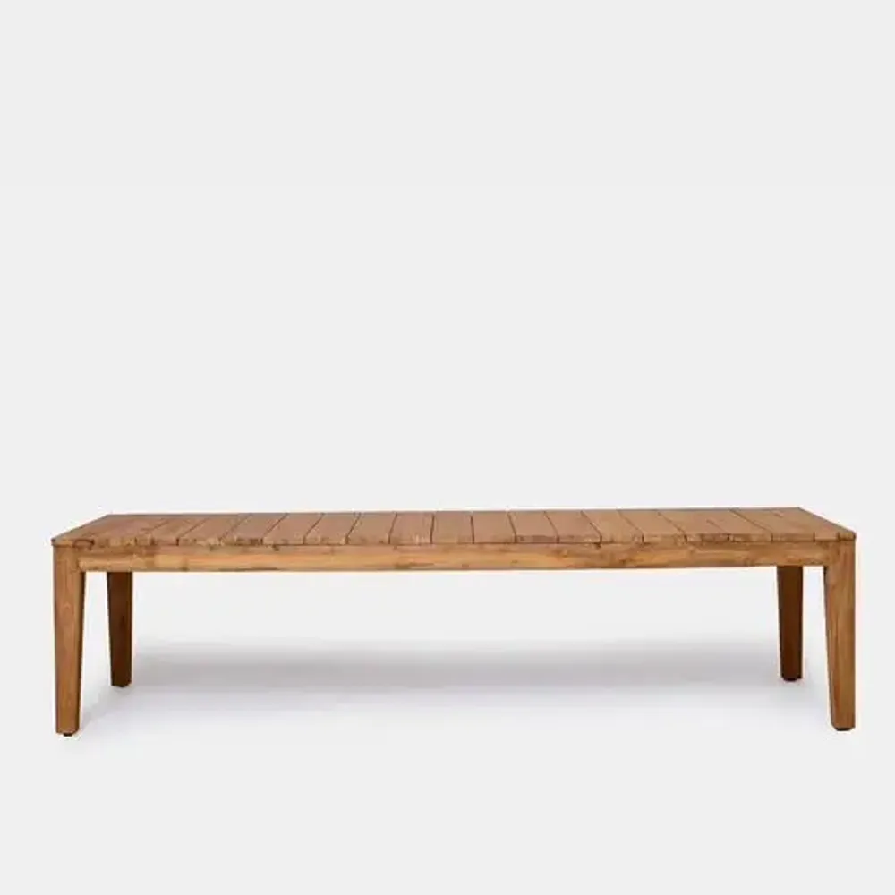 Tables de jardin - Table Brone en teck massif recyclé - DESIGN TRIP