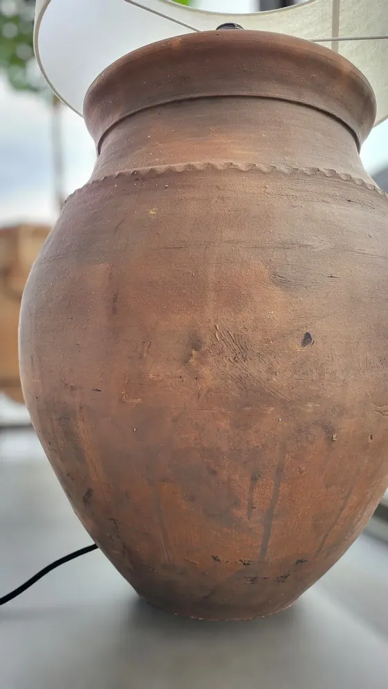 Floor lamps - Terracotta Rustic Floor Lamp N°54 - ARTISAN BY MF