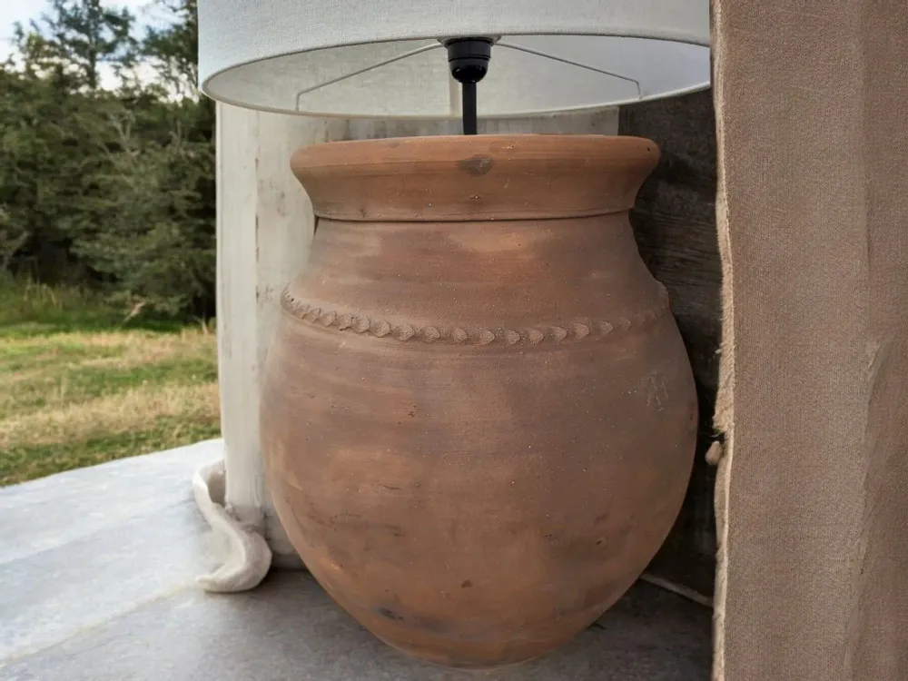 Floor lamps - Terracotta Rustic Floor Lamp N°54 - ARTISAN BY MF