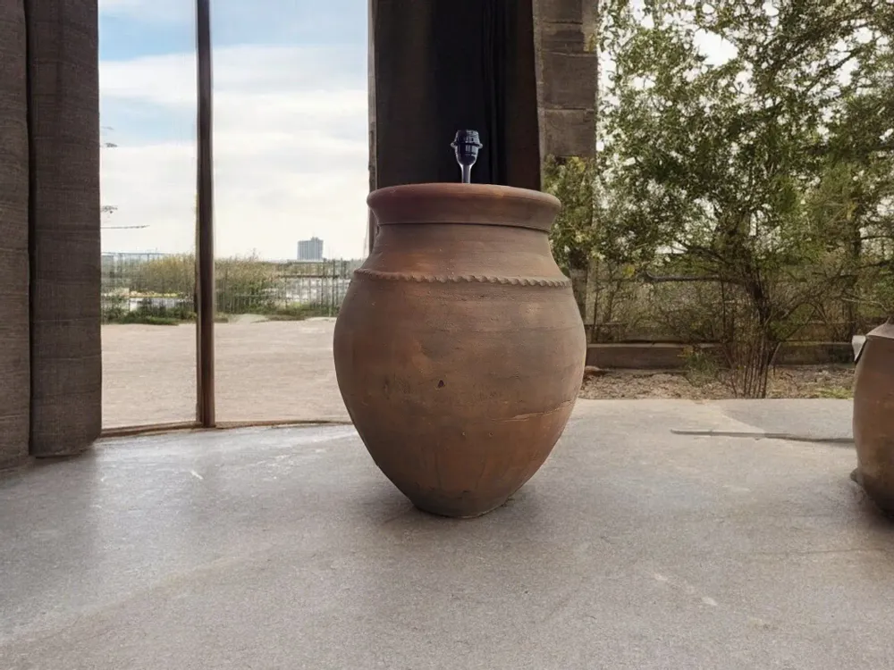 Floor lamps - Terracotta Rustic Floor Lamp N°54 - ARTISAN BY MF