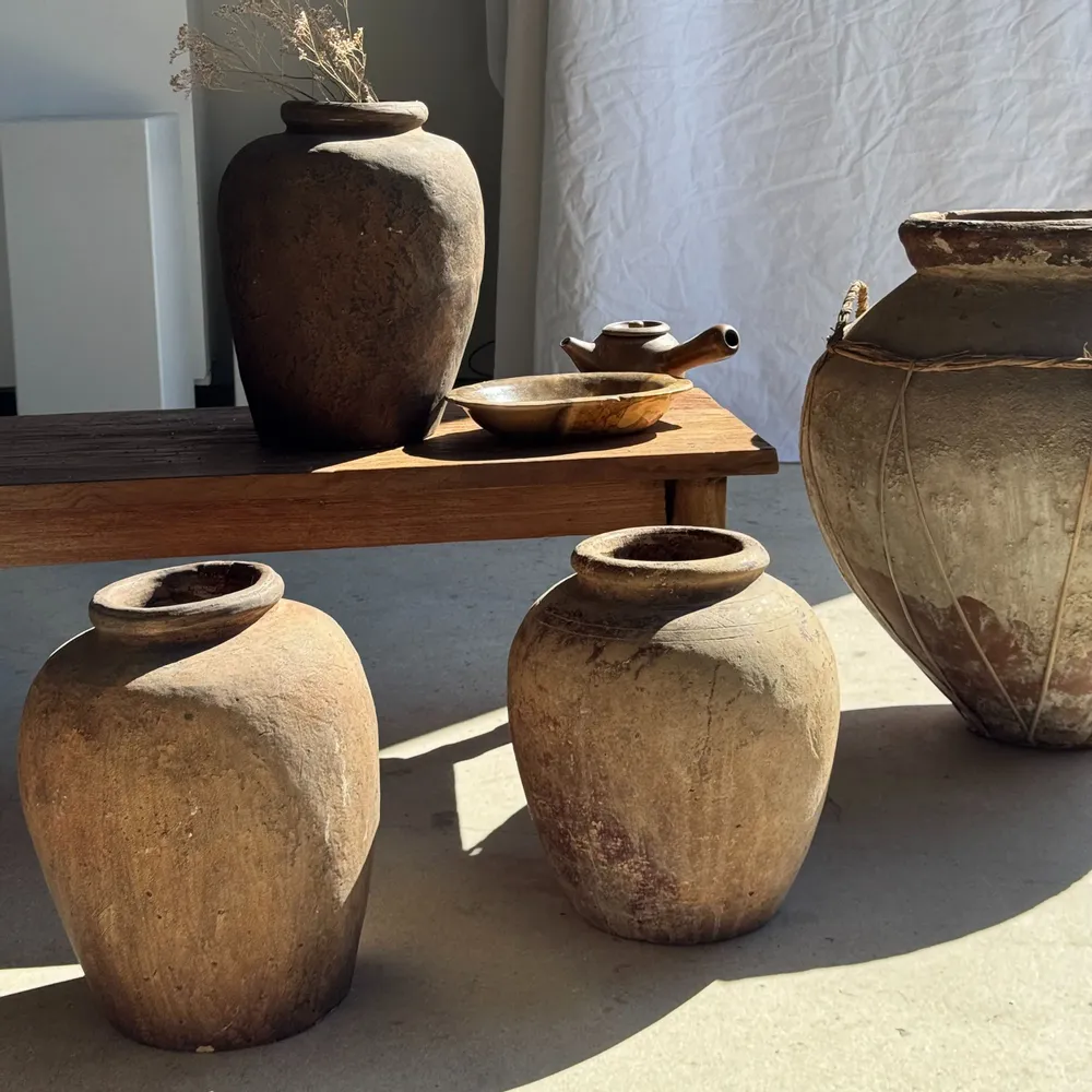 Vases - Borneo brown terracotta vase (1) H35 D23 - OFFICE OBJETS
