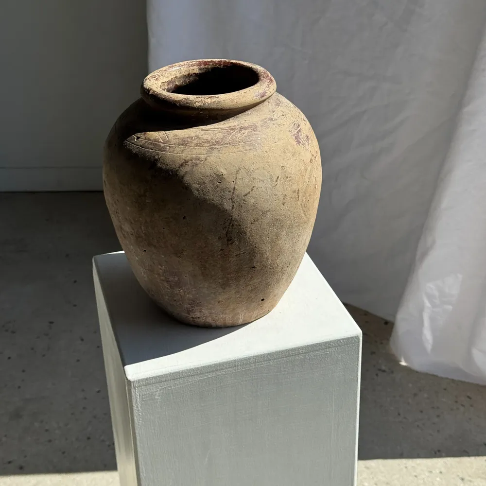 Vases - Borneo brown terracotta vase (1) H35 D23 - OFFICE OBJETS