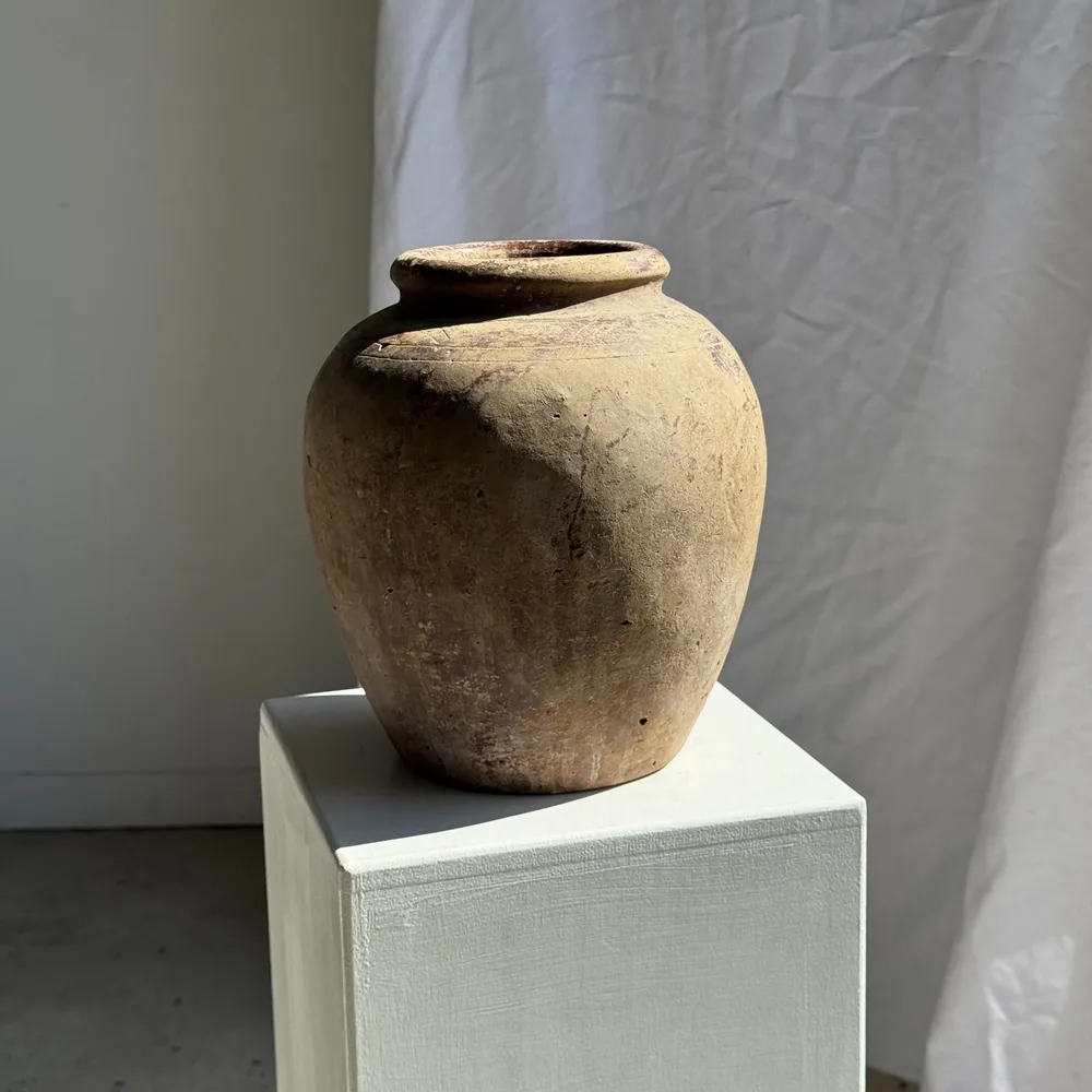 Vases - Borneo brown terracotta vase (1) H35 D23 - OFFICE OBJETS