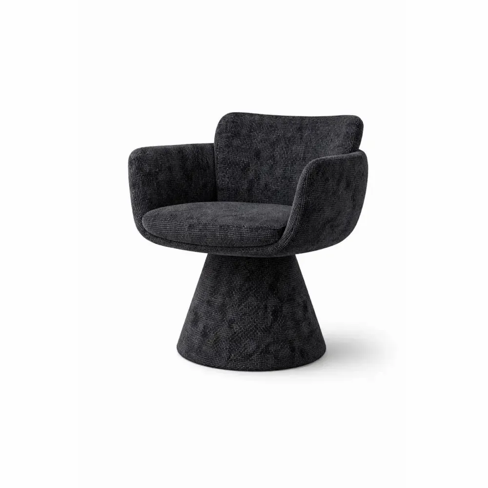 Fauteuils - Fauteuil Pivotant Lexi BLACK - EMPREINTE DU TEMPS