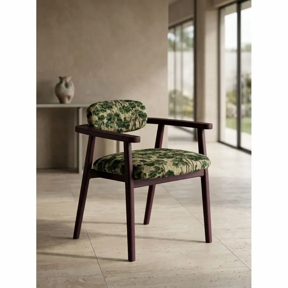 Chairs - Chaise FOREST rouge grenat - EMPREINTE DU TEMPS