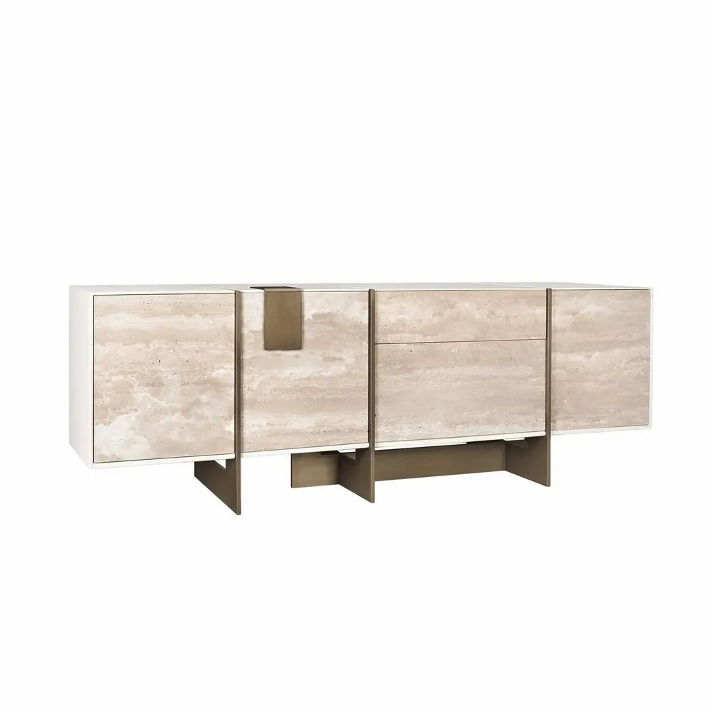 Buffets - Buffet Coloma fabriqué à la main au Portugal par Porus Studio - PORUS STUDIO