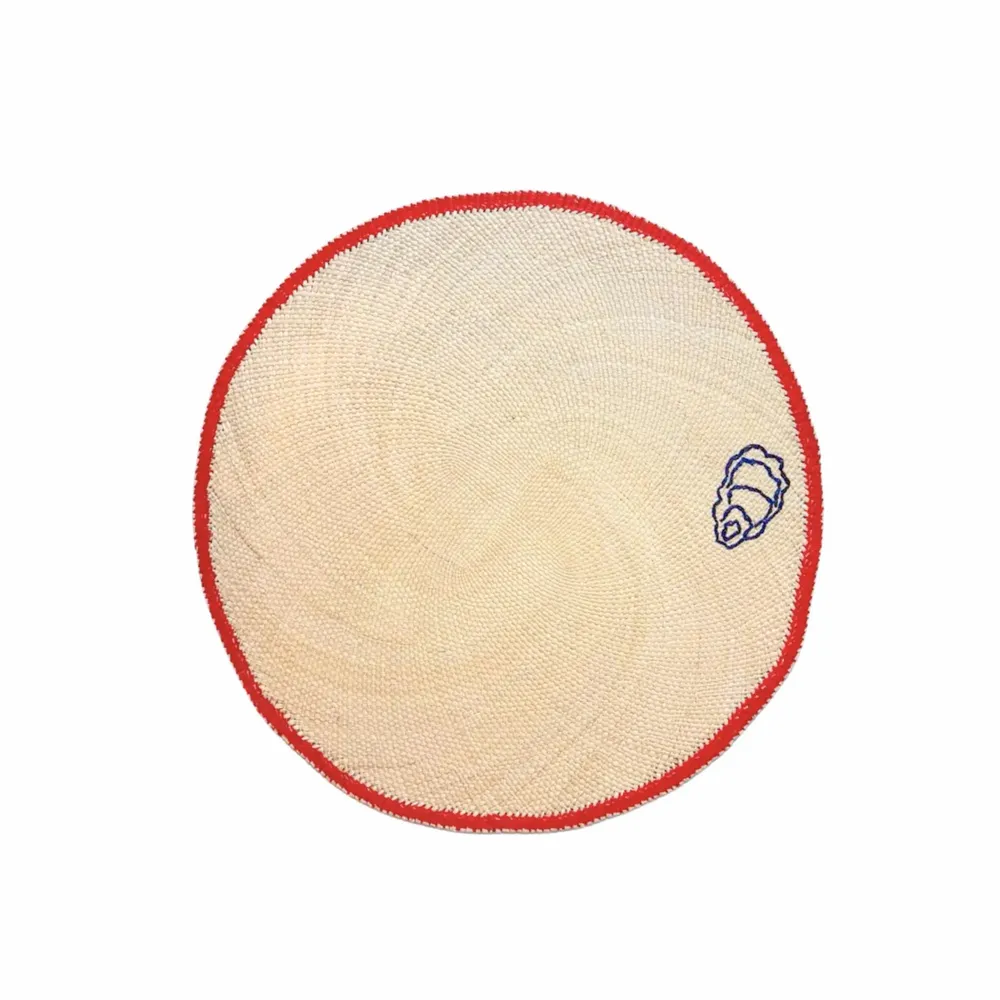 Plats et saladiers - Embroidered placemat - CORO CORA