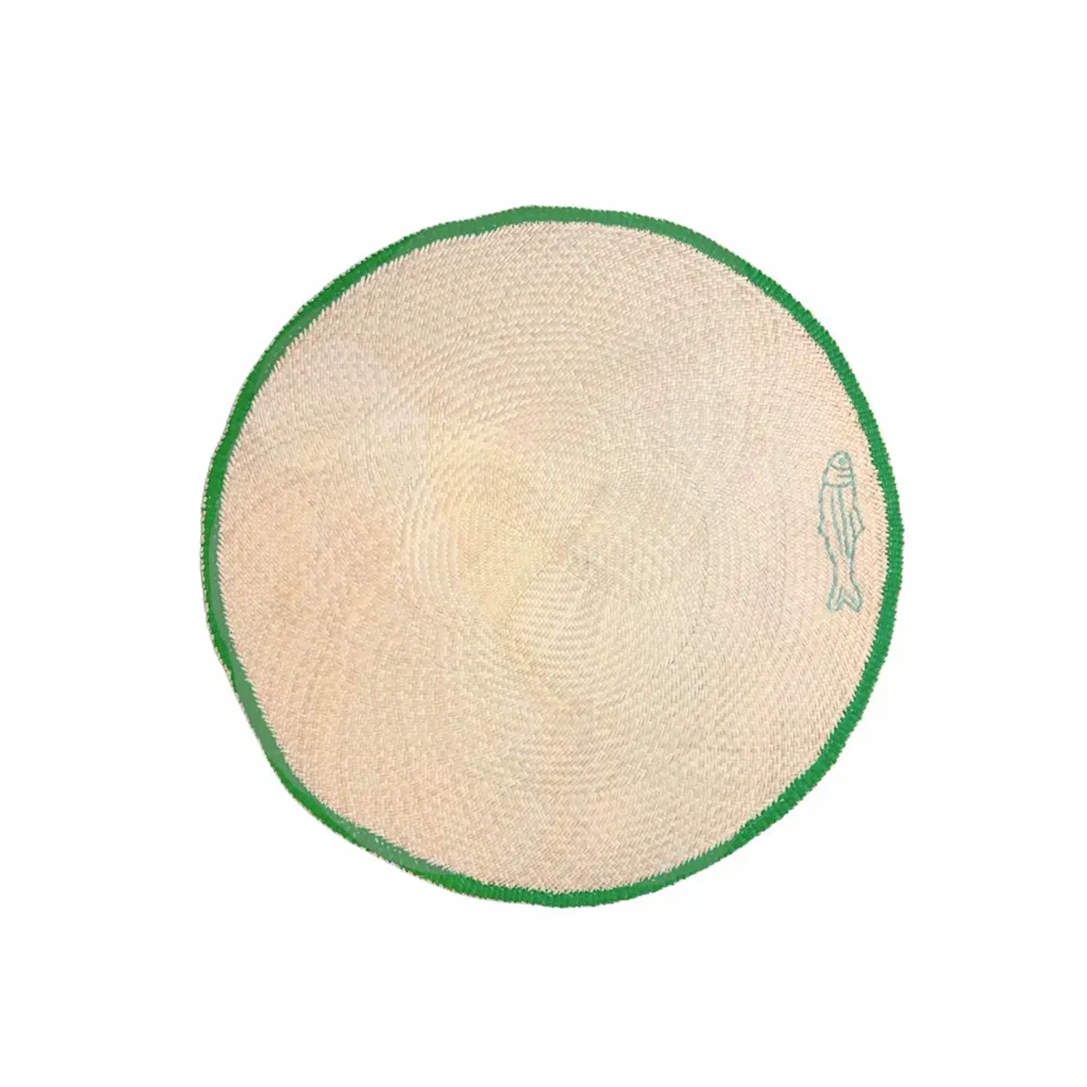 Plats et saladiers - Embroidered placemat - CORO CORA