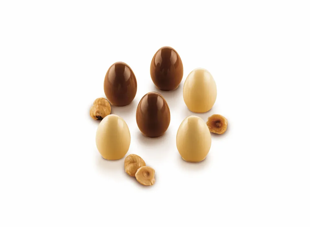 Kitchen utensils - SCG058 3D - SILICONE MOULD CHOCO EGG N.15 ø23 H 30MM - SILIKOMART S.R.L.