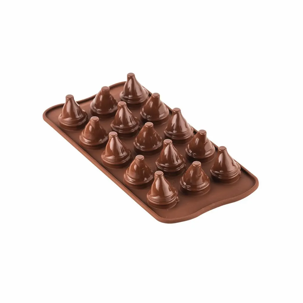 Kitchen utensils - SCG056 3D - SILICONE MOULD MR&MRS BROWN N.15 ø25 H 40MM - SILIKOMART S.R.L.