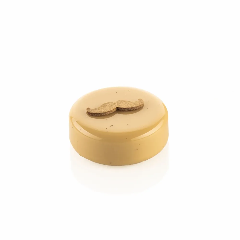 Kitchen utensils - CHABLON MUSTACHE - SET 2 SILICONE MOULDS CHABLON MUSTACHE 39X12 MM - 70X21 MM - SILIKOMART S.R.L.