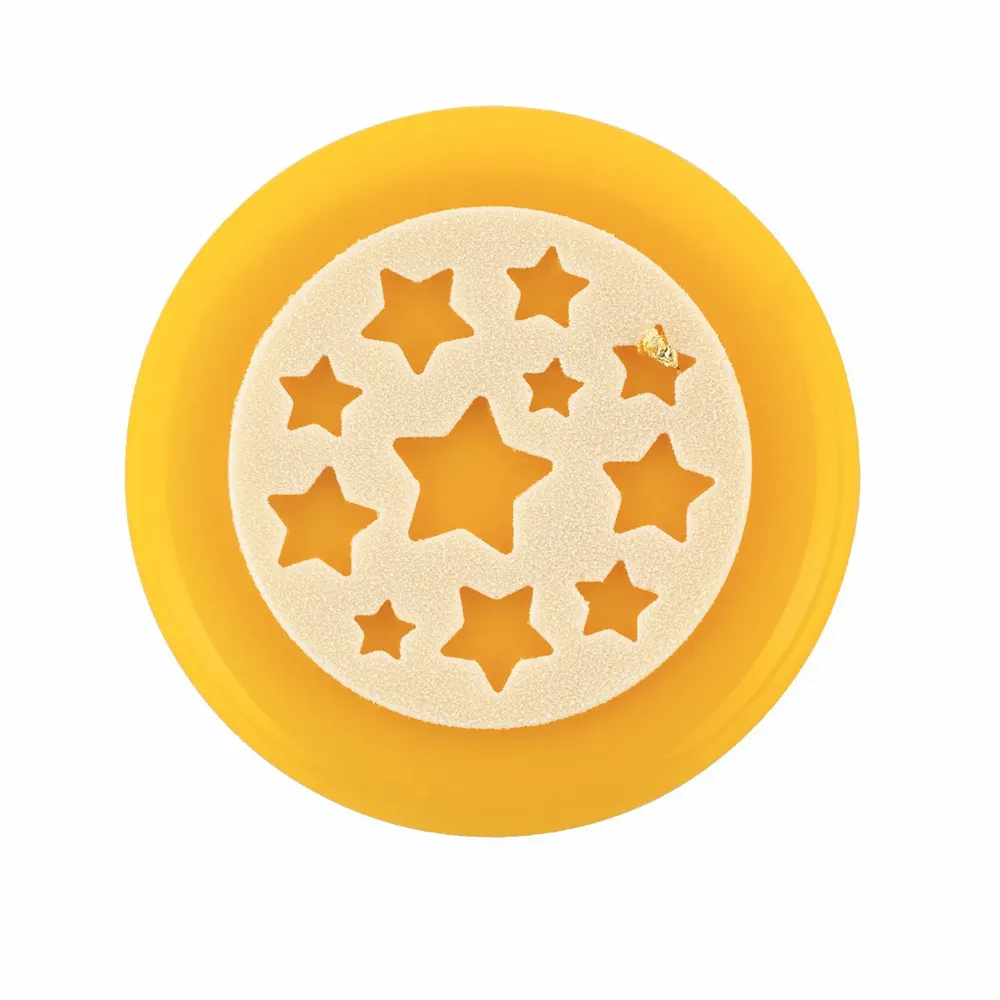 Kitchen utensils - MINI STARS DECOR - SET 6 SILICONE MATS TD14 ø60 H 2 MM - SILIKOMART S.R.L.