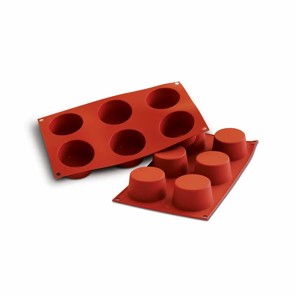 Kitchen utensils - SF 102 MEDIUM MUFFIN - SILICONE MOULD ø68 H 38 MM - SILIKOMART S.R.L.