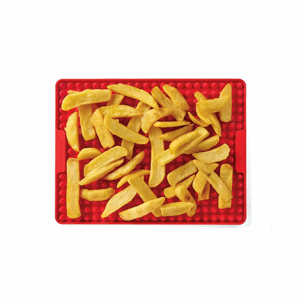 Kitchen utensils - CRSP02 CRISPY MAT - SMALL - SILICONE MAT 290X220 H 11,5 MM - SILIKOMART S.R.L.