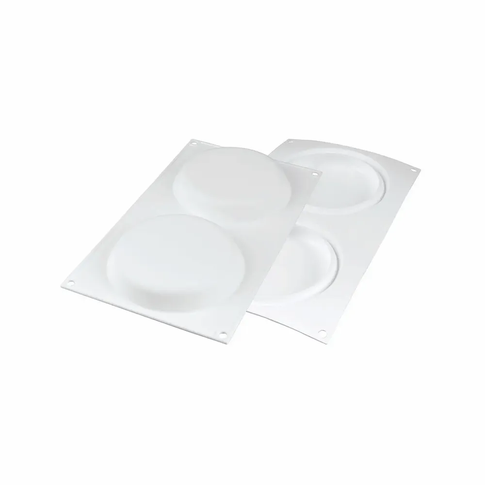 Kitchen utensils - KIT TARTE RING ø150 MM - SET SILICONE MOULD ø122 MM + 2 RINGS - SILIKOMART S.R.L.