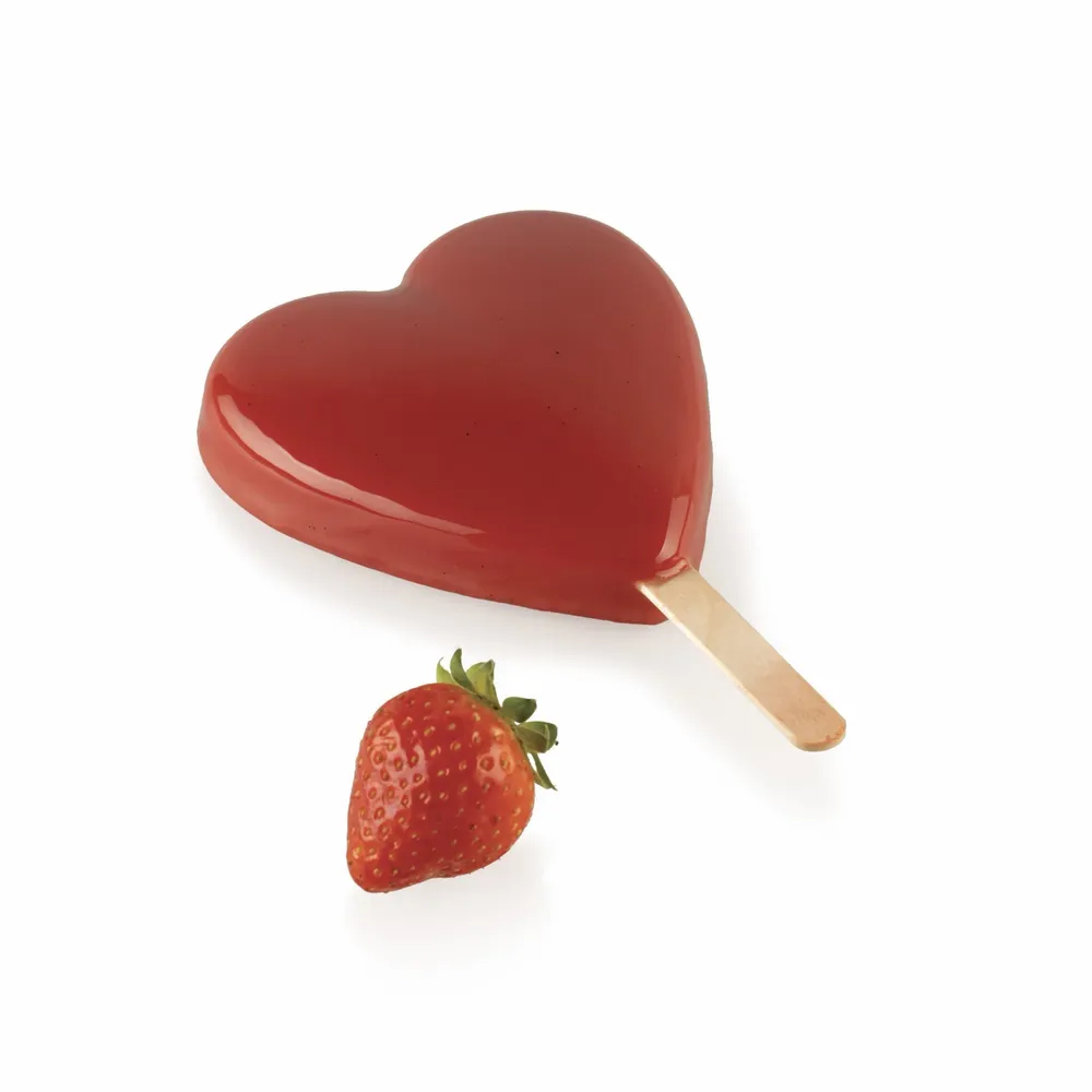 Kitchen utensils - SET GEL03 HEART-IC - SET 2 EASY CREAM 91X85 H 23 MM - SILIKOMART S.R.L.