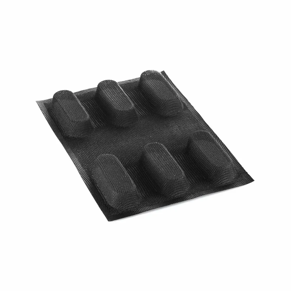 Kitchen utensils - AIR PLUS 03 - SET 2 PCS SILICONE MOULD N.6 MINI PLUM CAKE 40x95 H 25 MM - SILIKOMART S.R.L.