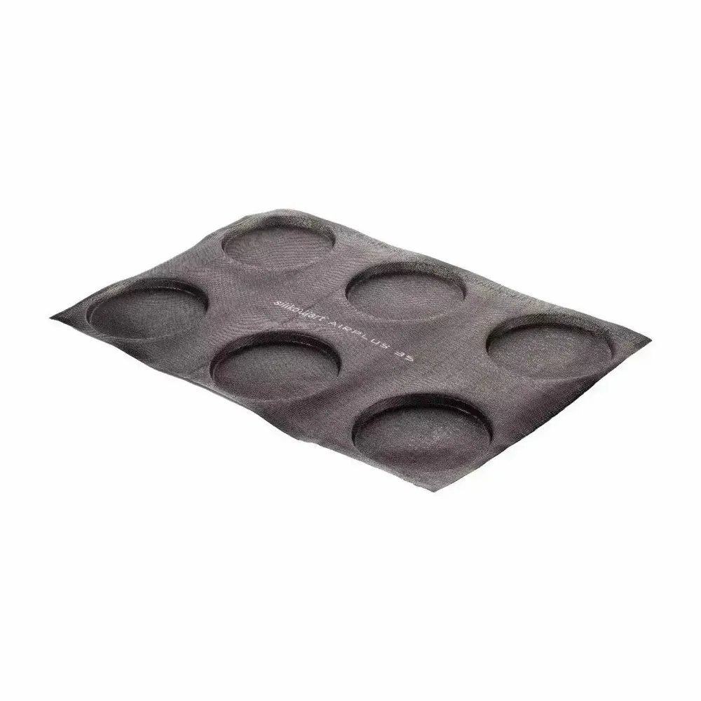 Kitchen utensils - AIR PLUS 15 ROUND - SET 2 PCS SILICONE MOULDS N.24 ø40 H 16 MM - SILIKOMART S.R.L.