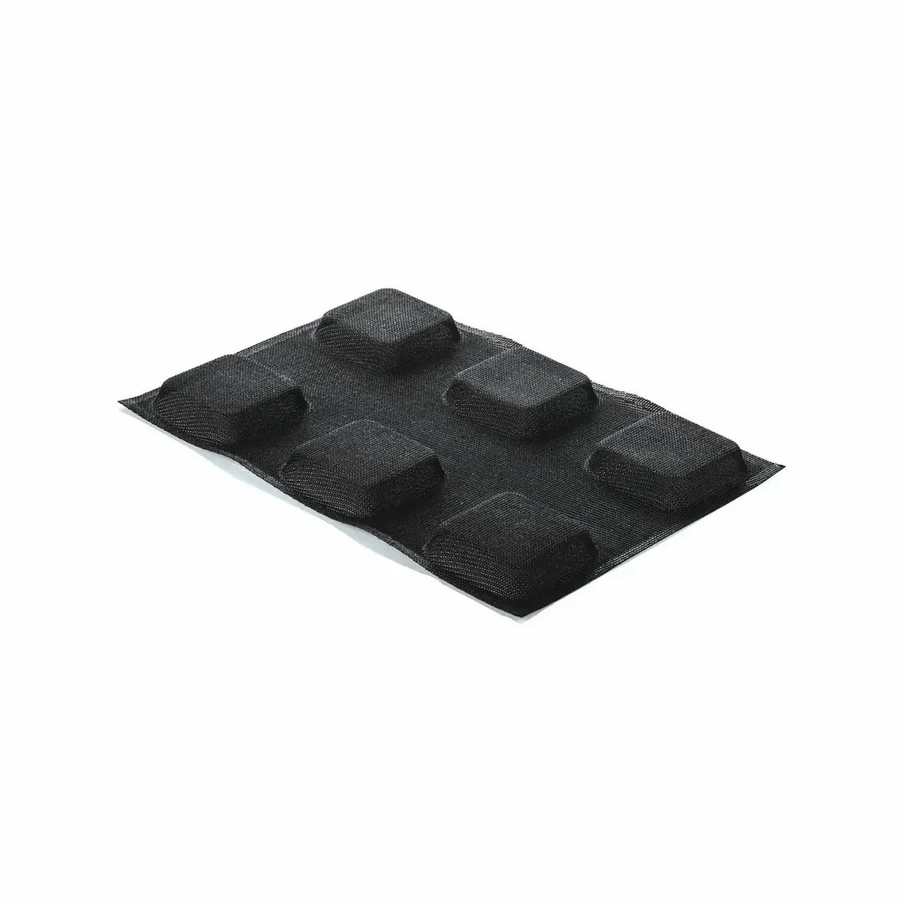 Kitchen utensils - AIR PLUS 19 - SET 2 PZ SILICONE MOULD N.6 SQUARE 85X85 H 20 MM - SILIKOMART S.R.L.