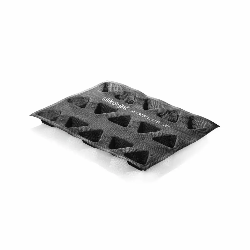 Kitchen utensils - AIR PLUS 21 TRIANGLE - SET 2 PCS SILICONE MOULDS N.15 60 H 25 MM - SILIKOMART S.R.L.