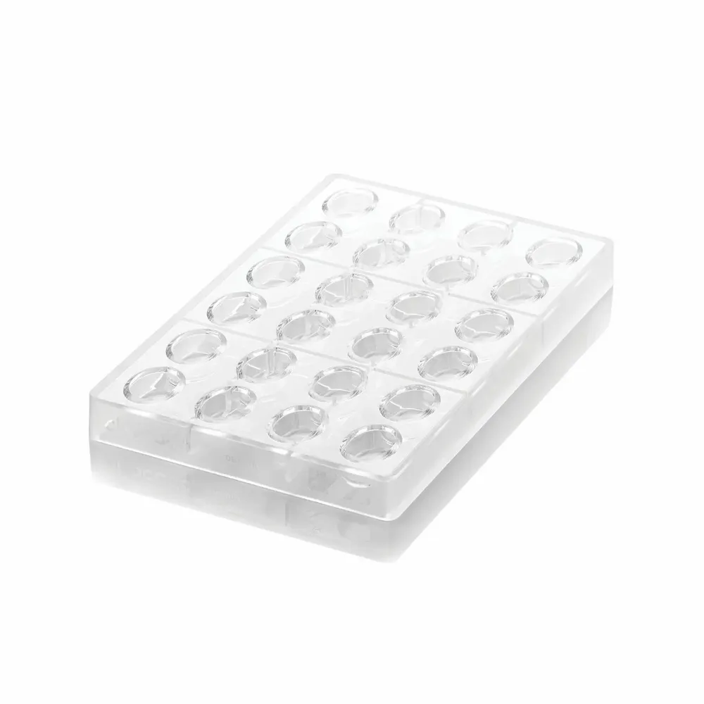 Kitchen utensils - CH014 - OVALE 01 - P - TRITAN MOULD N.24 33X23 H 15 MM - SILIKOMART S.R.L.