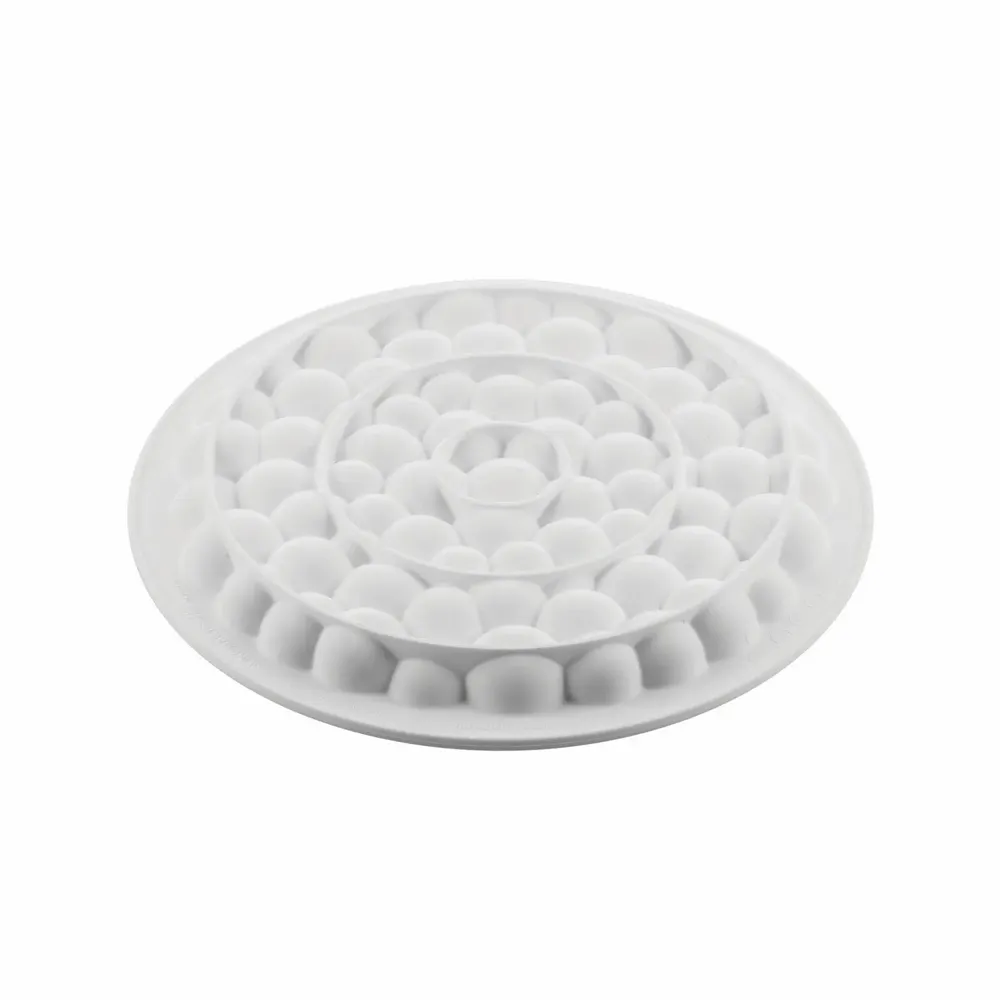 Kitchen utensils - KIT TARTE RING BUBBLE ø190 MM - SET SILICONE MOULD ø170 + RING - SILIKOMART S.R.L.