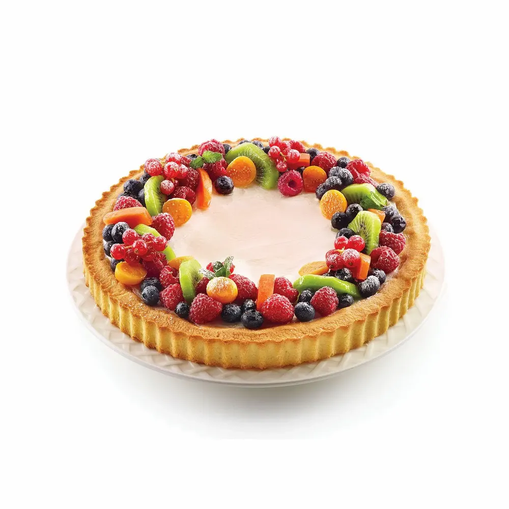 Kitchen utensils - SFT 426 CROSTATA - SILICONE MOULD ø260 H 30 MM - SILIKOMART S.R.L.