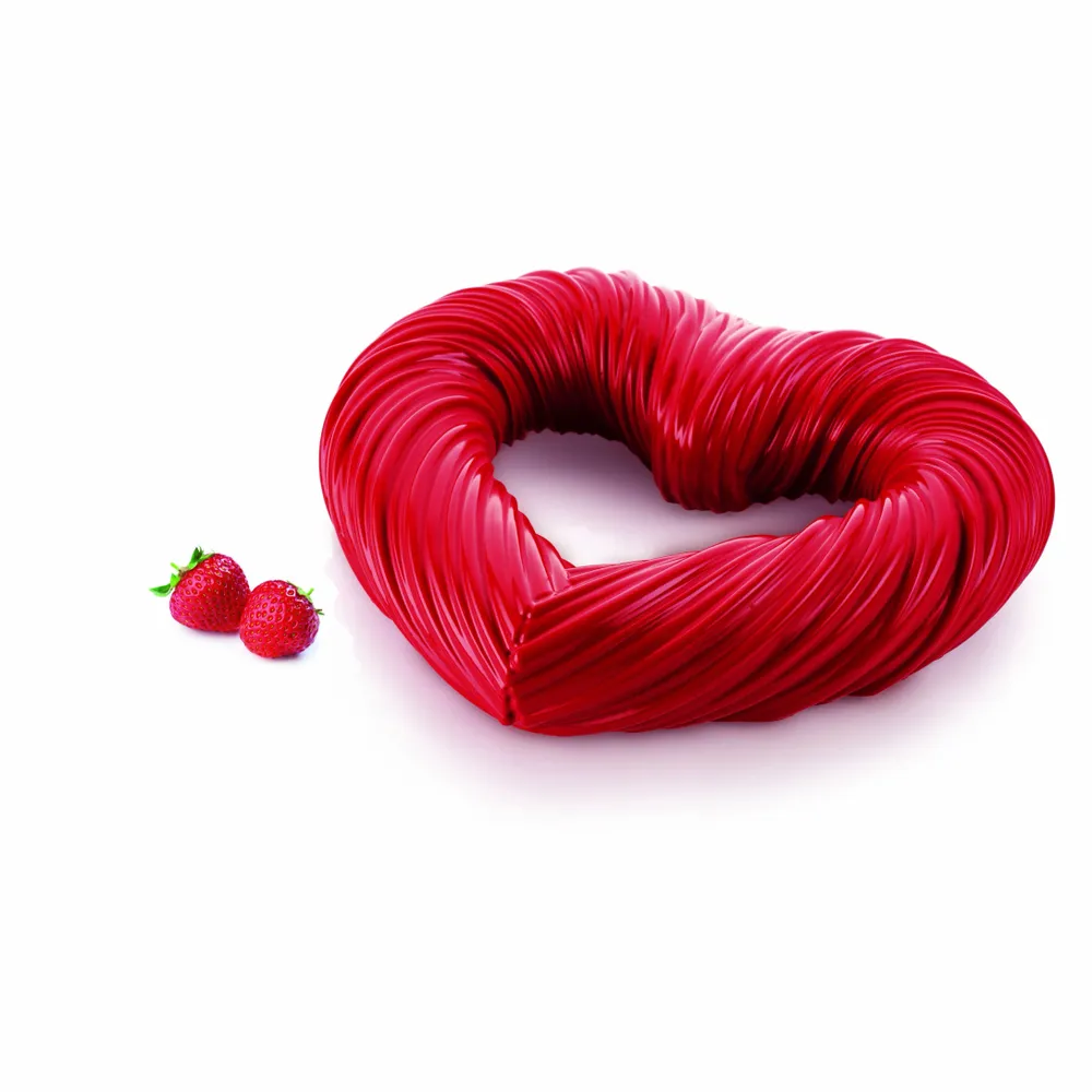 Kitchen utensils - HEARTBEAT - SILICONE MOULD 250X220 H 52 MM - SILIKOMART S.R.L.