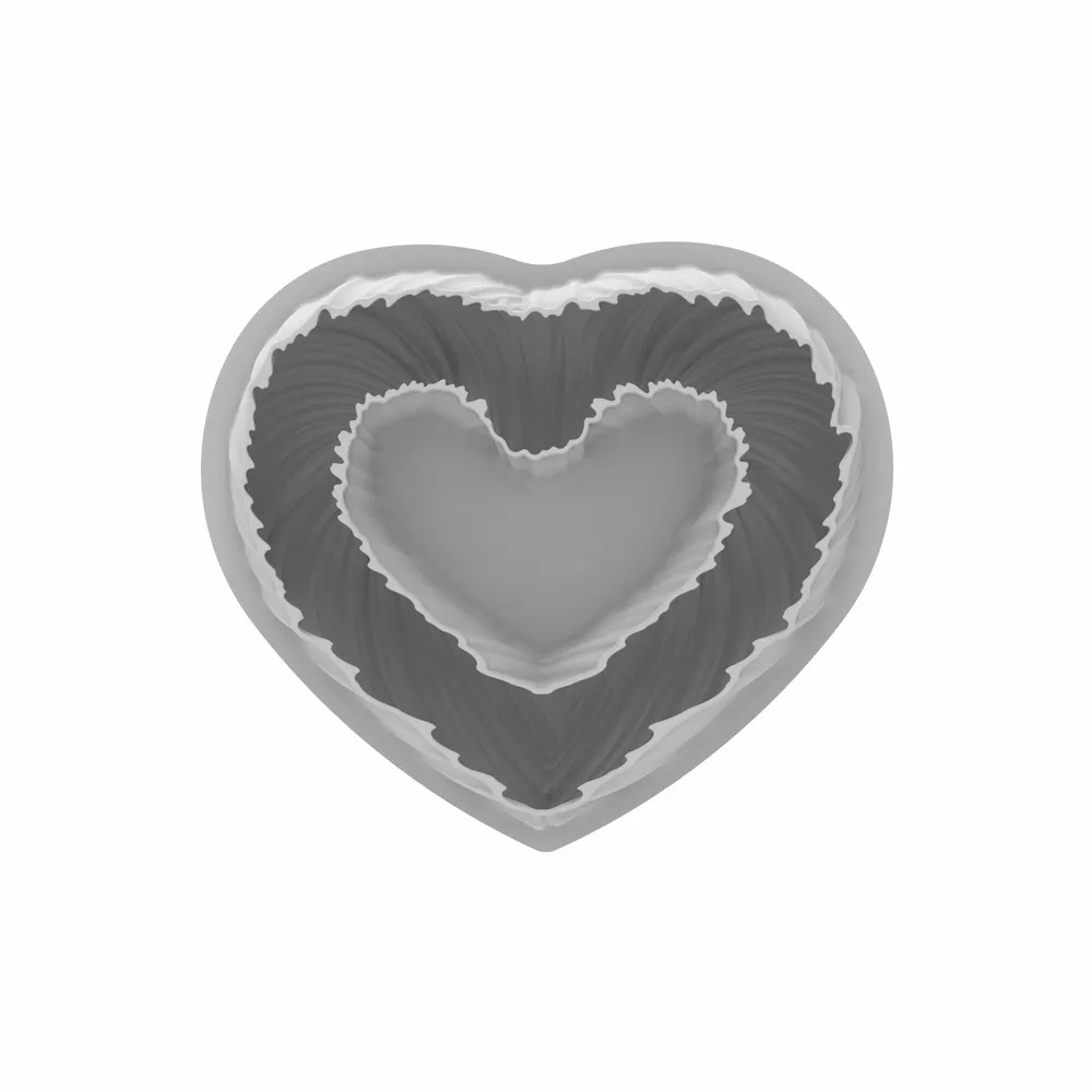 Kitchen utensils - HEARTBEAT - SILICONE MOULD 250X220 H 52 MM - SILIKOMART S.R.L.
