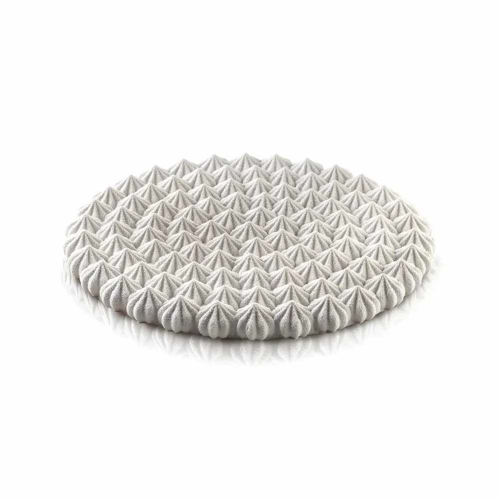 Kitchen utensils - KIT TARTE MERINGUÉ - SET RING + SILICONE DECORATIVE MAT ø250 MM - SILIKOMART S.R.L.