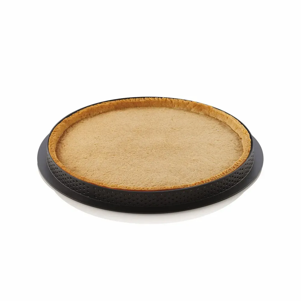 Kitchen utensils - KIT TARTE MERINGUÉ - SET RING + SILICONE DECORATIVE MAT ø250 MM - SILIKOMART S.R.L.