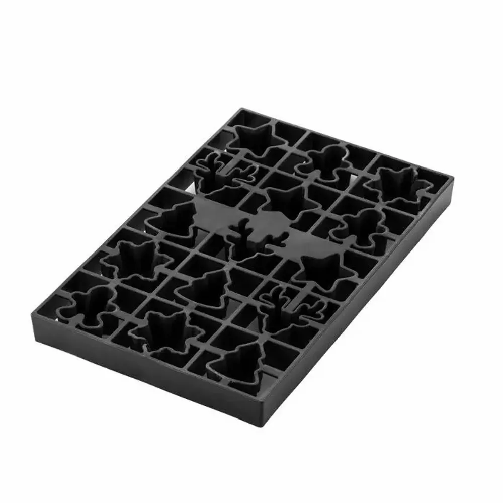Kitchen utensils - KIT VOILÀ COOKIE - WINTER HOLIDAY - SET BAGS + BISCUIT MOULD 240X150 H 20 MM - SILIKOMART S.R.L.