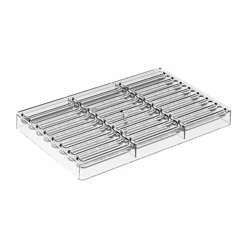Kitchen utensils - CHRISTMAS COUNTDOWN - TRITAN MOULD 82X12 H 10 MM + 2 THERMOFORMED SUPPORTS + BOX - SILIKOMART S.R.L.