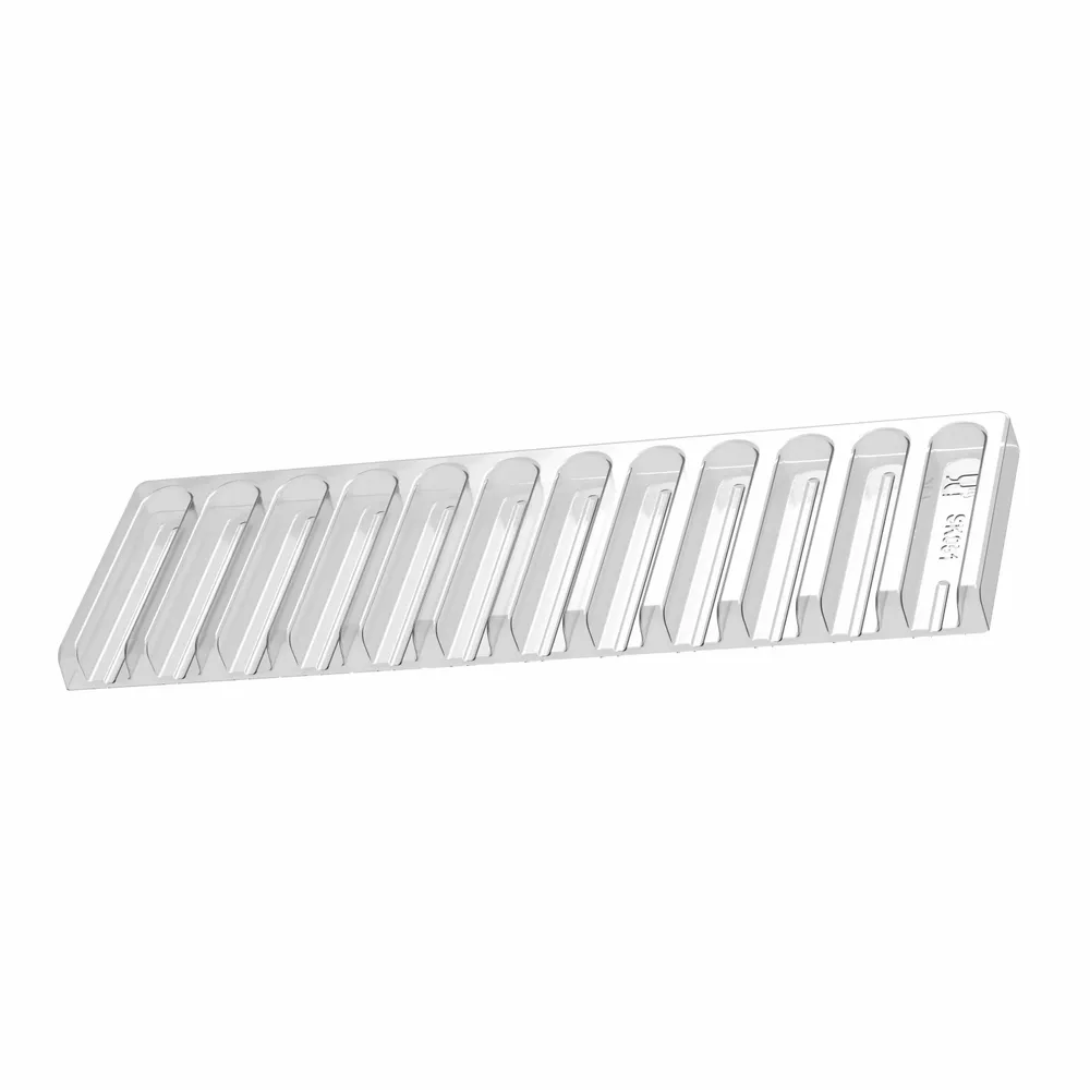 Kitchen utensils - CHRISTMAS COUNTDOWN - TRITAN MOULD 82X12 H 10 MM + 2 THERMOFORMED SUPPORTS + BOX - SILIKOMART S.R.L.