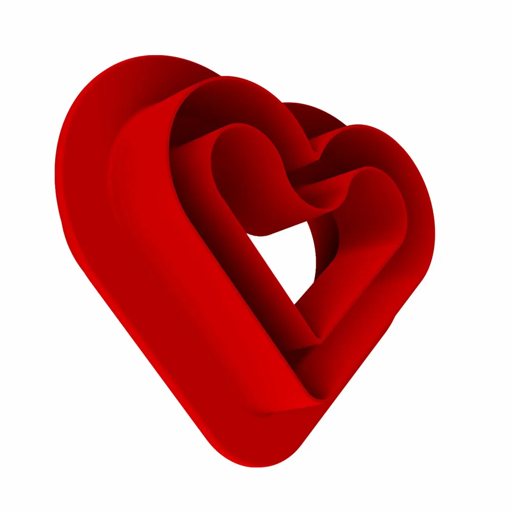 Ustensiles de cuisine - MINI LOVE STORY - MOULE EN SILICONE N.8 80X66 H 12 MM + EMPORTE-PIECE - SILIKOMART S.R.L.
