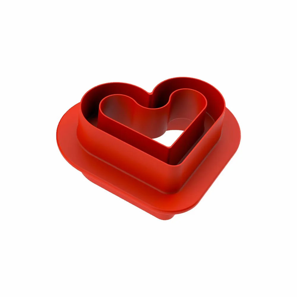 Ustensiles de cuisine - MINI LOVE STORY - MOULE EN SILICONE N.8 80X66 H 12 MM + EMPORTE-PIECE - SILIKOMART S.R.L.