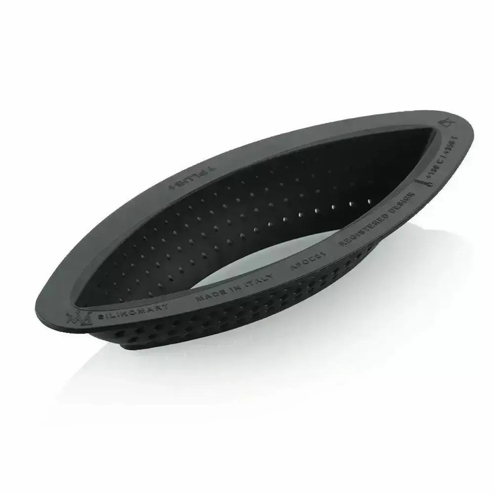 Kitchen utensils - 3D TARTE RING OVAL 120X40 H 20 MM - N.6 RING + CUTTER&SHAPE - SILIKOMART S.R.L.