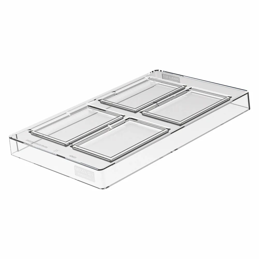 Kitchen utensils - CH026 - DEGUSTA02 T - TRITAN MOULD N.4 95X65 H 5 MM - SILIKOMART S.R.L.