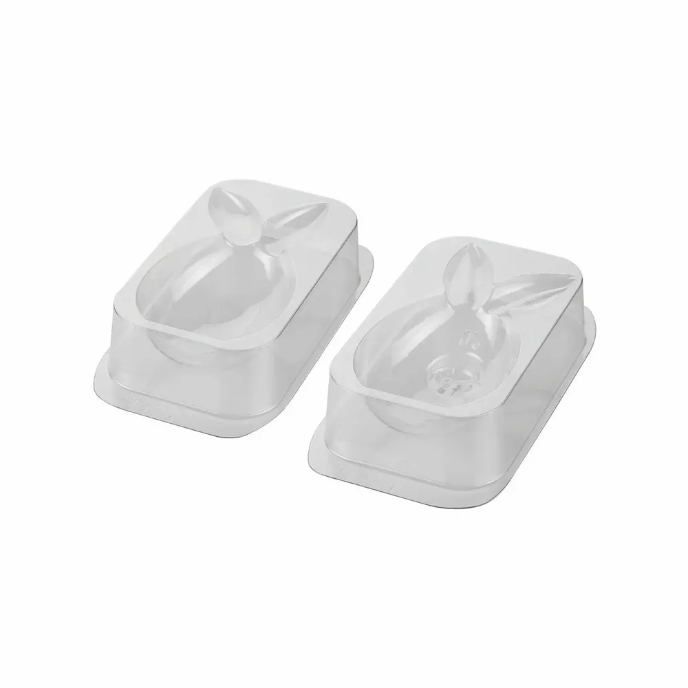Kitchen utensils - LUCKY BUNNY - THERMOFORMED FOR CHOCOLATE 285X150 H58 MM - SILIKOMART S.R.L.