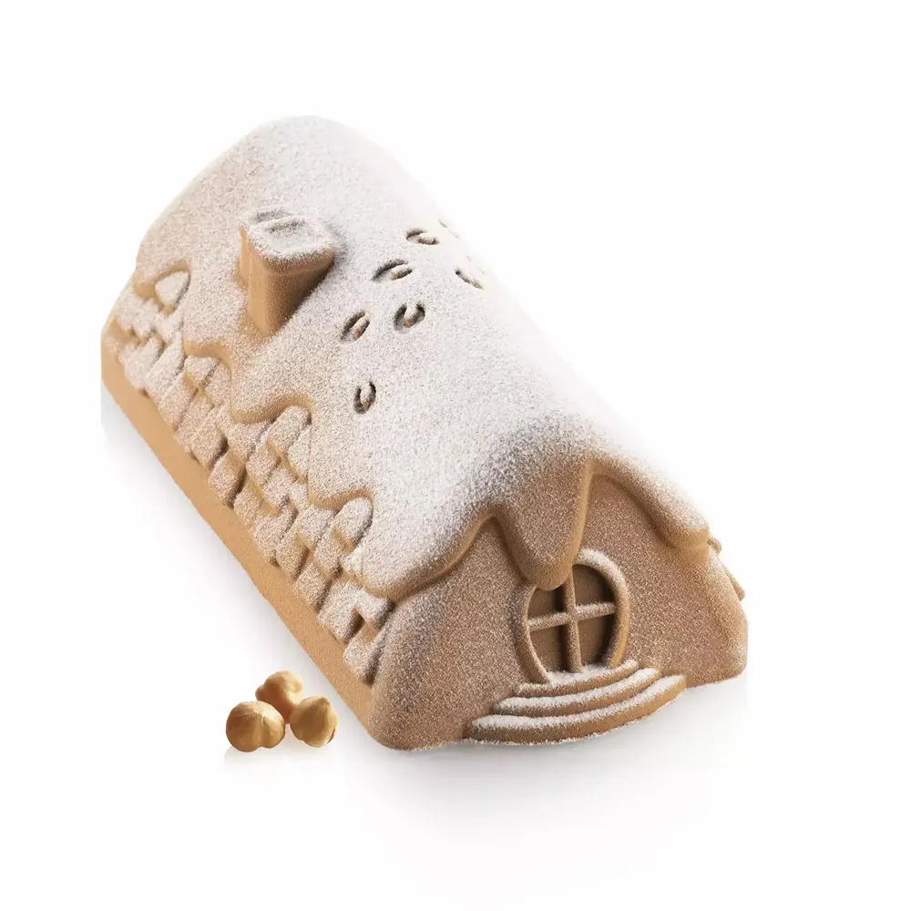 Kitchen utensils - WINTER COTTAGE 1100 - SILICONE MOULD 230X105 H 75 MM - SILIKOMART S.R.L.